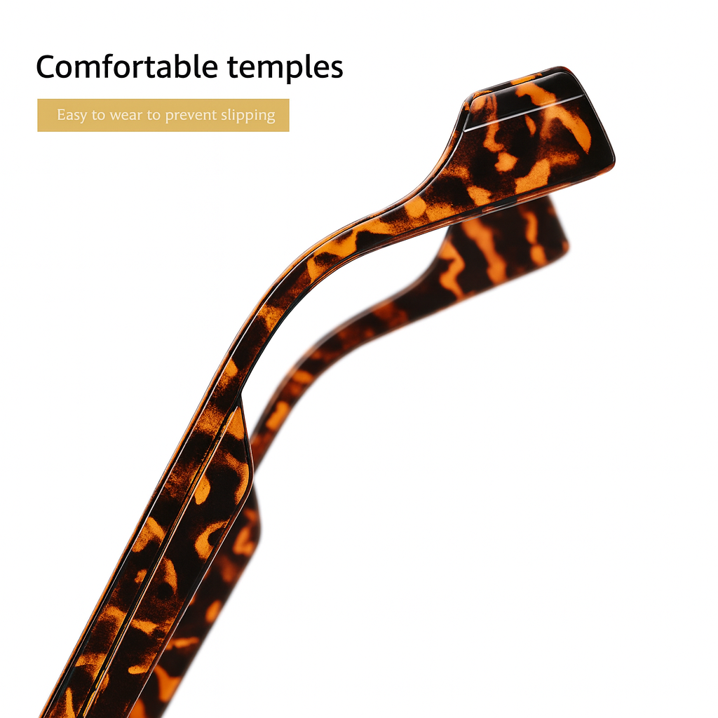 A- Orange-Patterned Sunnies