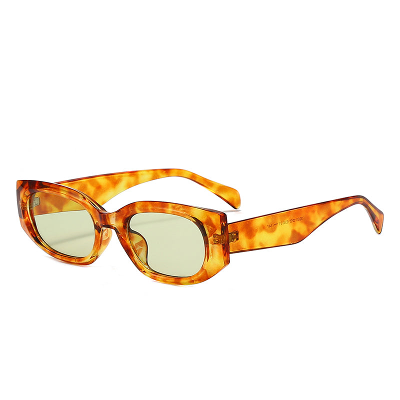 Hadley Orange Patterned Sunnies