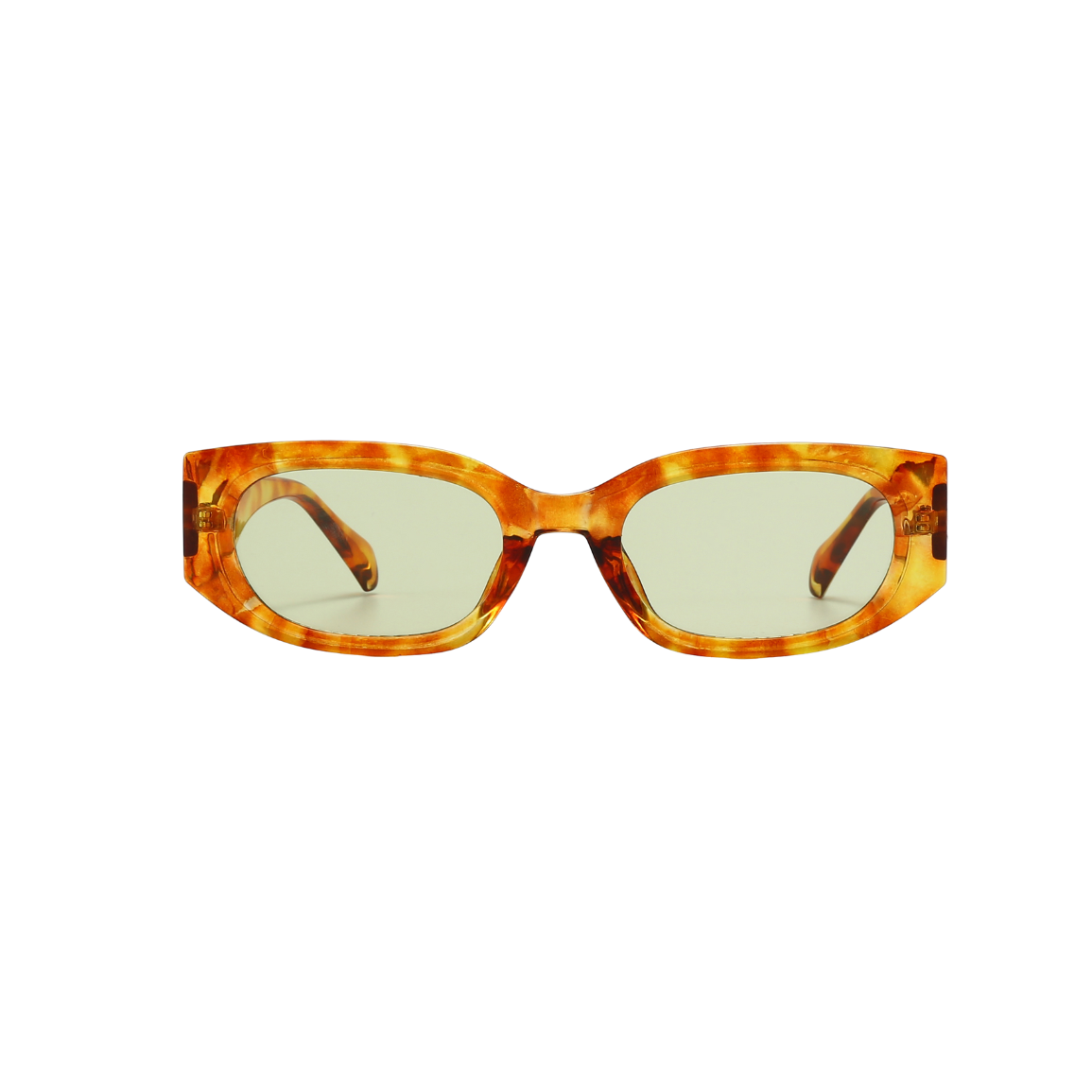 Hadley Orange Patterned Sunnies