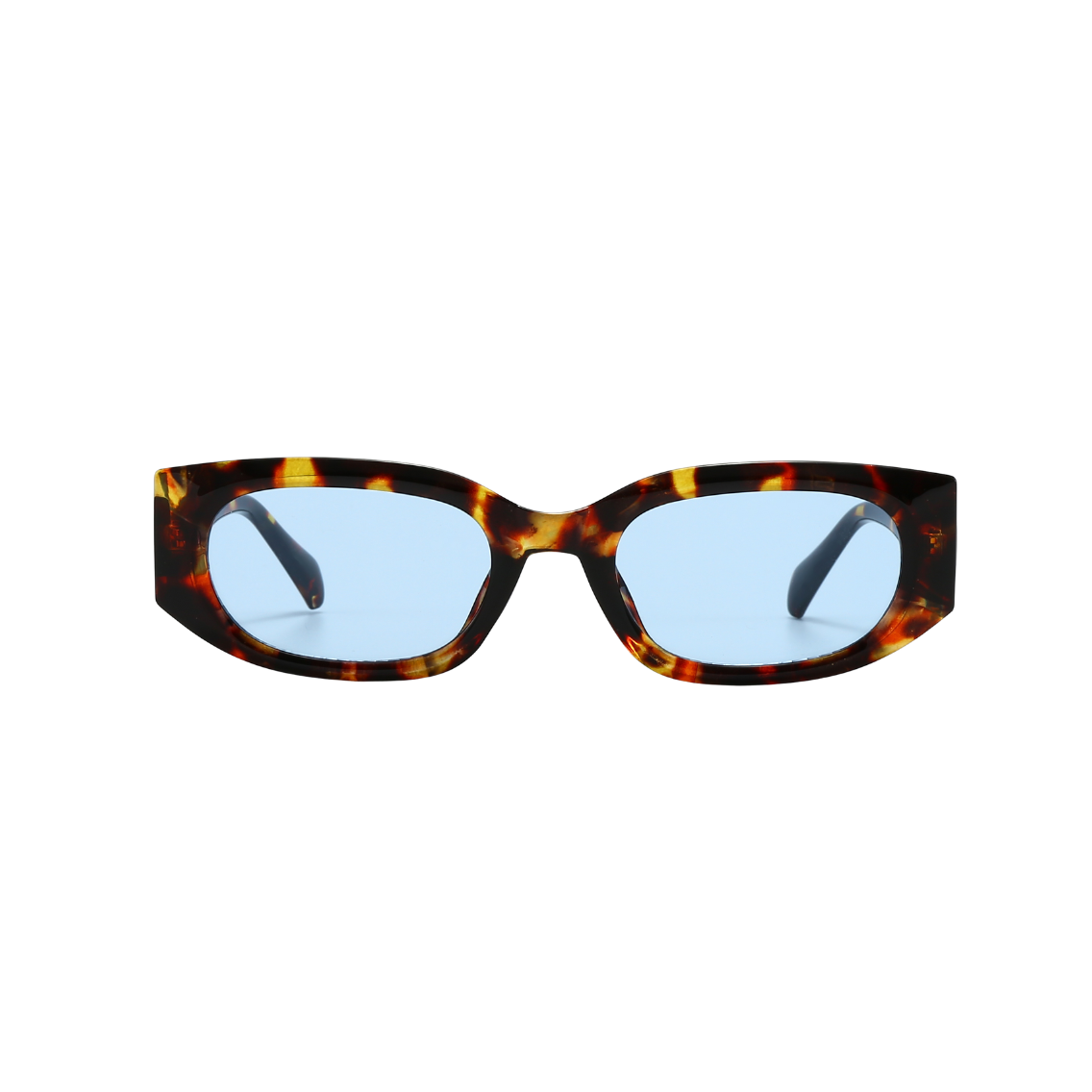 Hadley Blue Patterned Sunnies