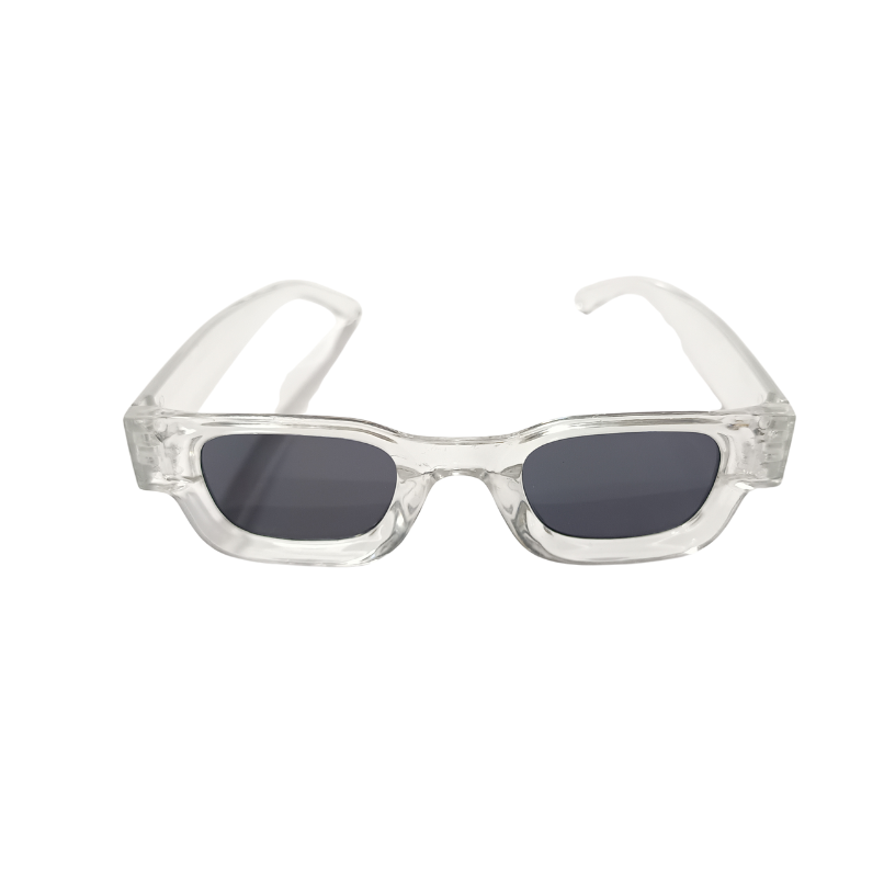 Arctic Frost Clear Transparent Sunglasses