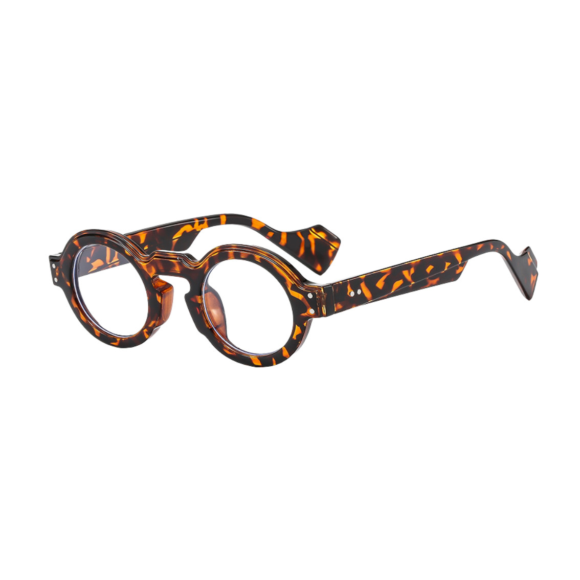 A- Orange-Patterned Sunnies