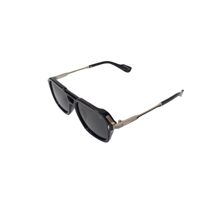 Combat Black Polarized Sunglass