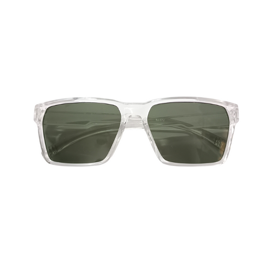 Funk Square Shape Olive Green Sunglasses