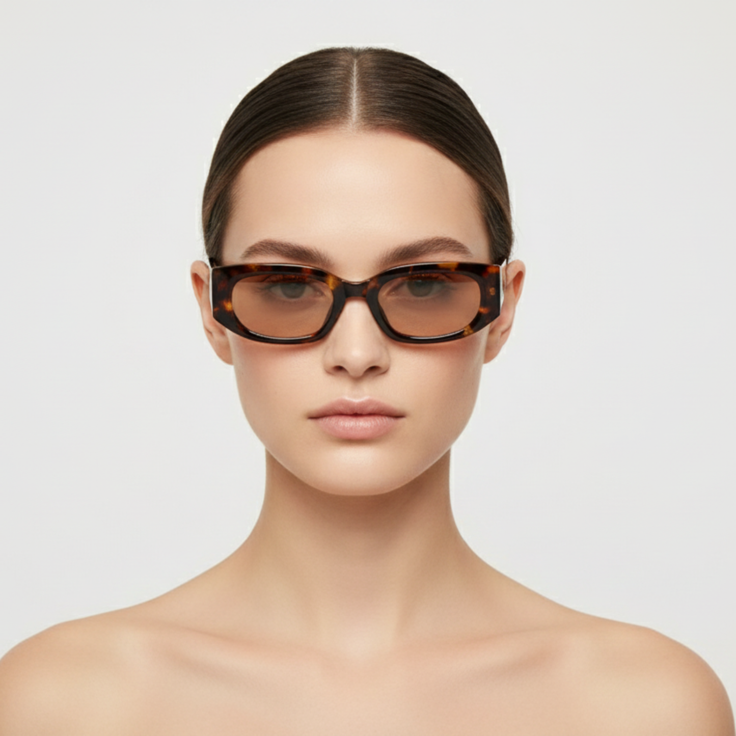 Hadley Brown Patterned Sunnies