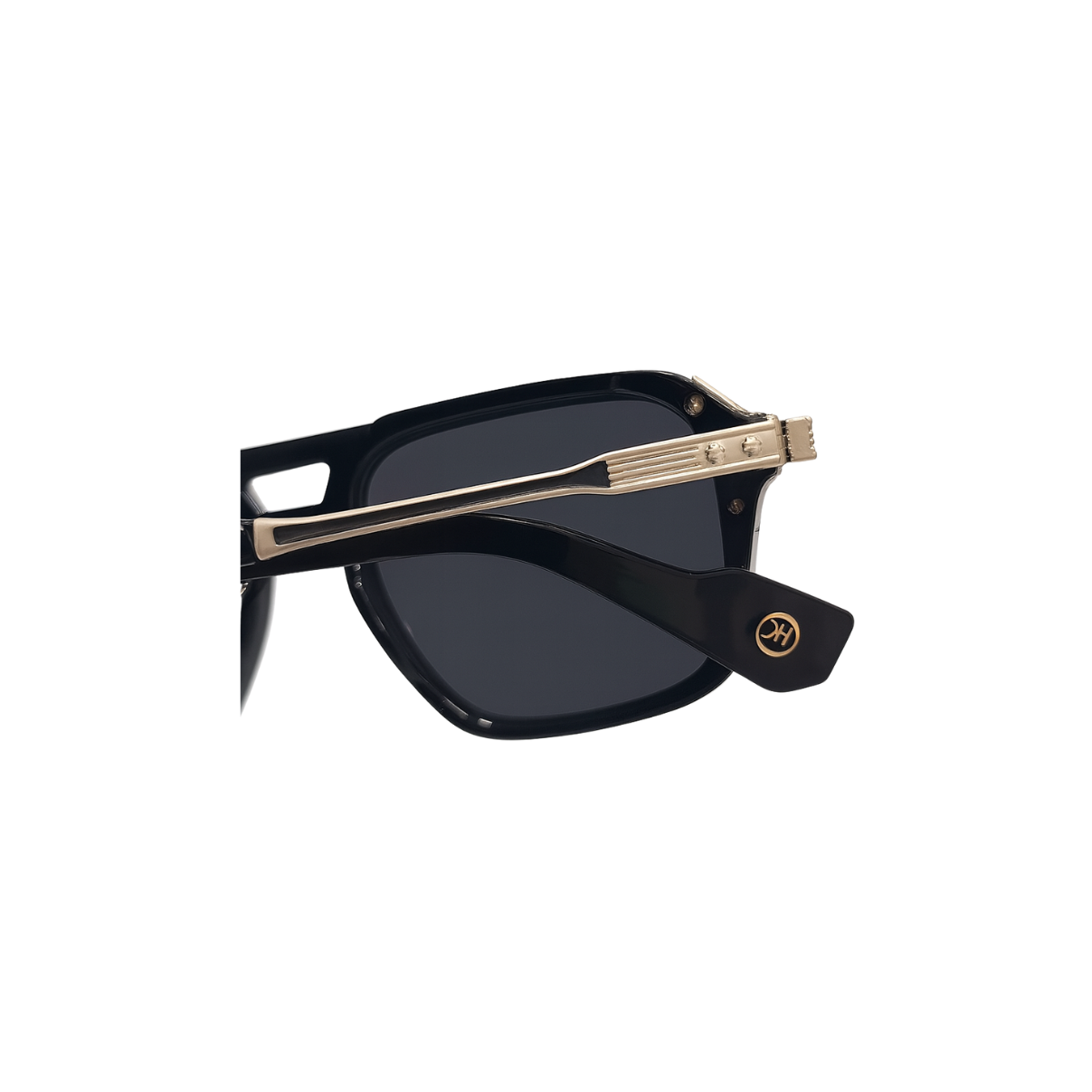 Combat Black Polarized Sunglass