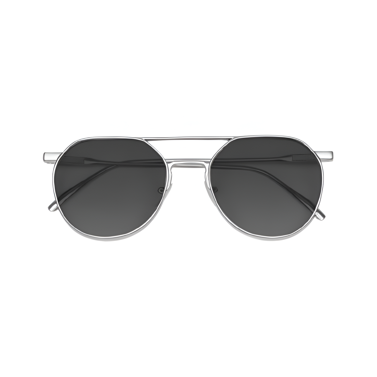 Atlas Silver Frame Sunglasses