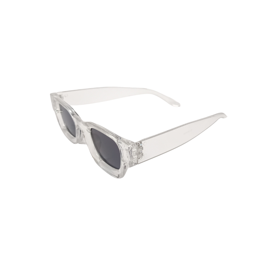 Arctic Frost Clear Transparent Sunglasses