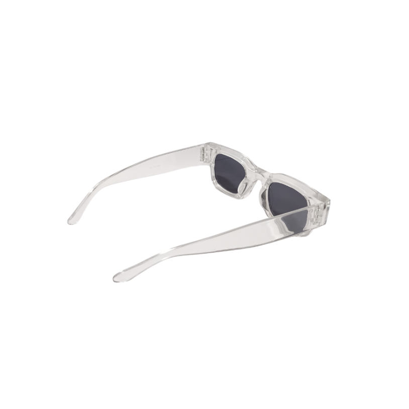 Arctic Frost Clear Transparent Sunglasses
