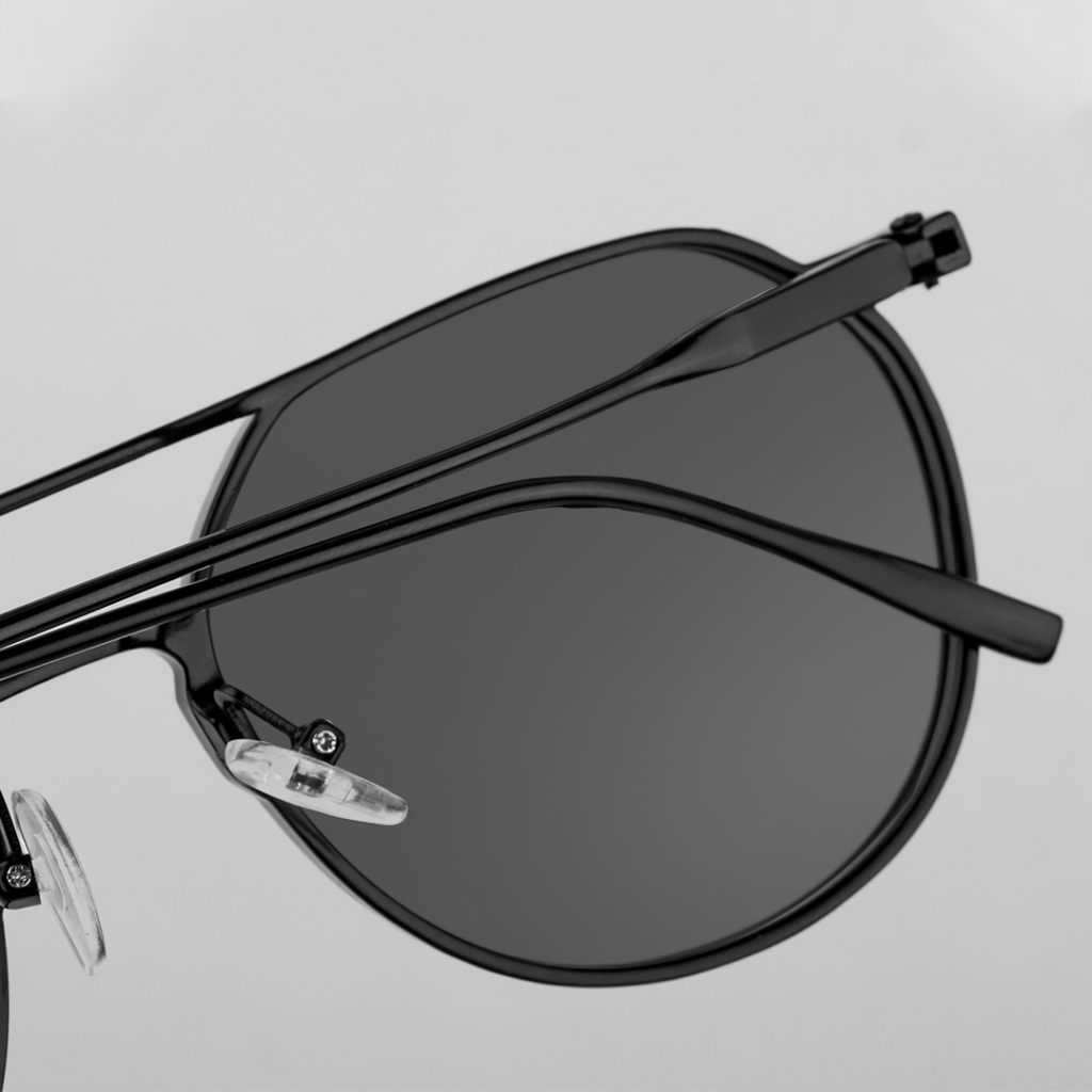 Atlas Black Polarized Sunglass